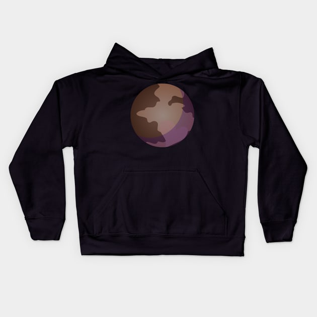 Pluto Kids Hoodie by ziafrazier